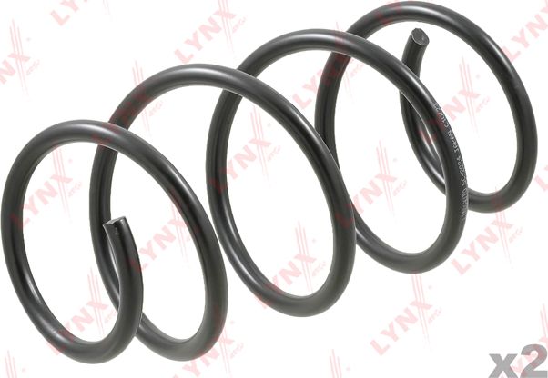 Пружина подвески LYNXauto передняя для Toyota Auris I 2007-2012. Артикул SC-2024