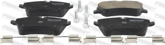 Тормозные колодки Febest. Артикул 1601-W203F