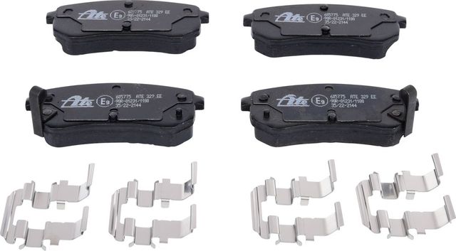 Тормозные колодки ATE задние для Kia Picanto I 2004-2011. Артикул 13.0460-5775.2