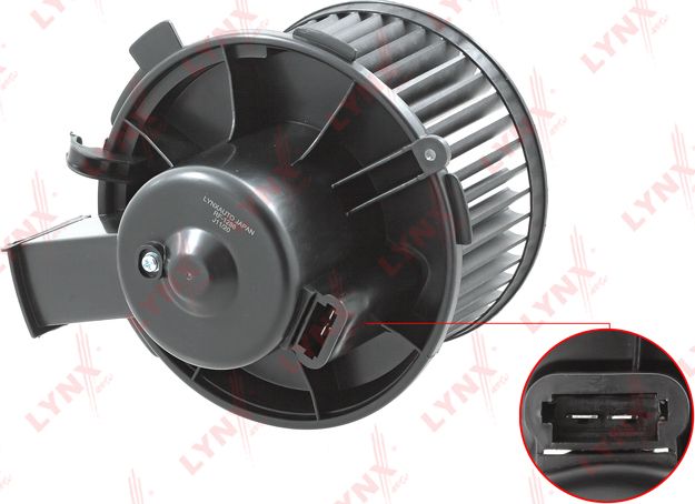 Вентилятор, мотор печки (отопителя) салона LYNXauto для Peugeot 206 1998-2013. Артикул RF-1286