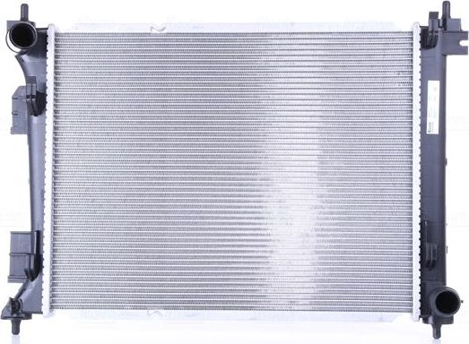 Радиатор охлаждения двигателя Nissens ** FIRST FIT **. Артикул 606731