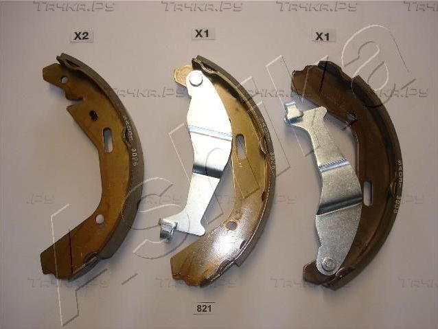 Тормозные колодки ASHIKA задние для Suzuki Wagon R+ II 2003-2008. Артикул 55-08-821