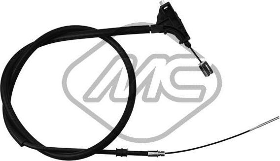 Трос ручника (тросик ручного тормоза) Metalcaucho передний для Peugeot 607 I 2000-2011. Артикул 80239