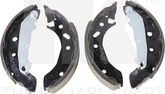Тормозные колодки NK задние для Mazda 121 III 1996-2002. Артикул 2725586