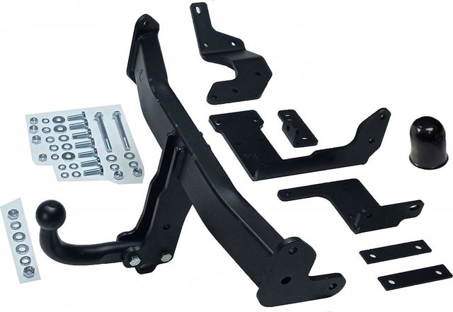 Фаркоп Steinhof для Hyundai Santa Fe IV до рестайлинга (TM) 2018-2020. Артикул H-276