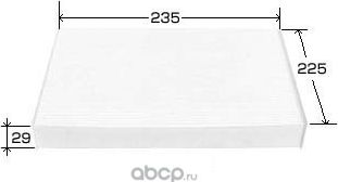 AC-806E ФИЛЬТР САЛОНАCIVIC 05- ,ACCORD 02- ,ODYSSEY 04 VIC. Артикул AC806E