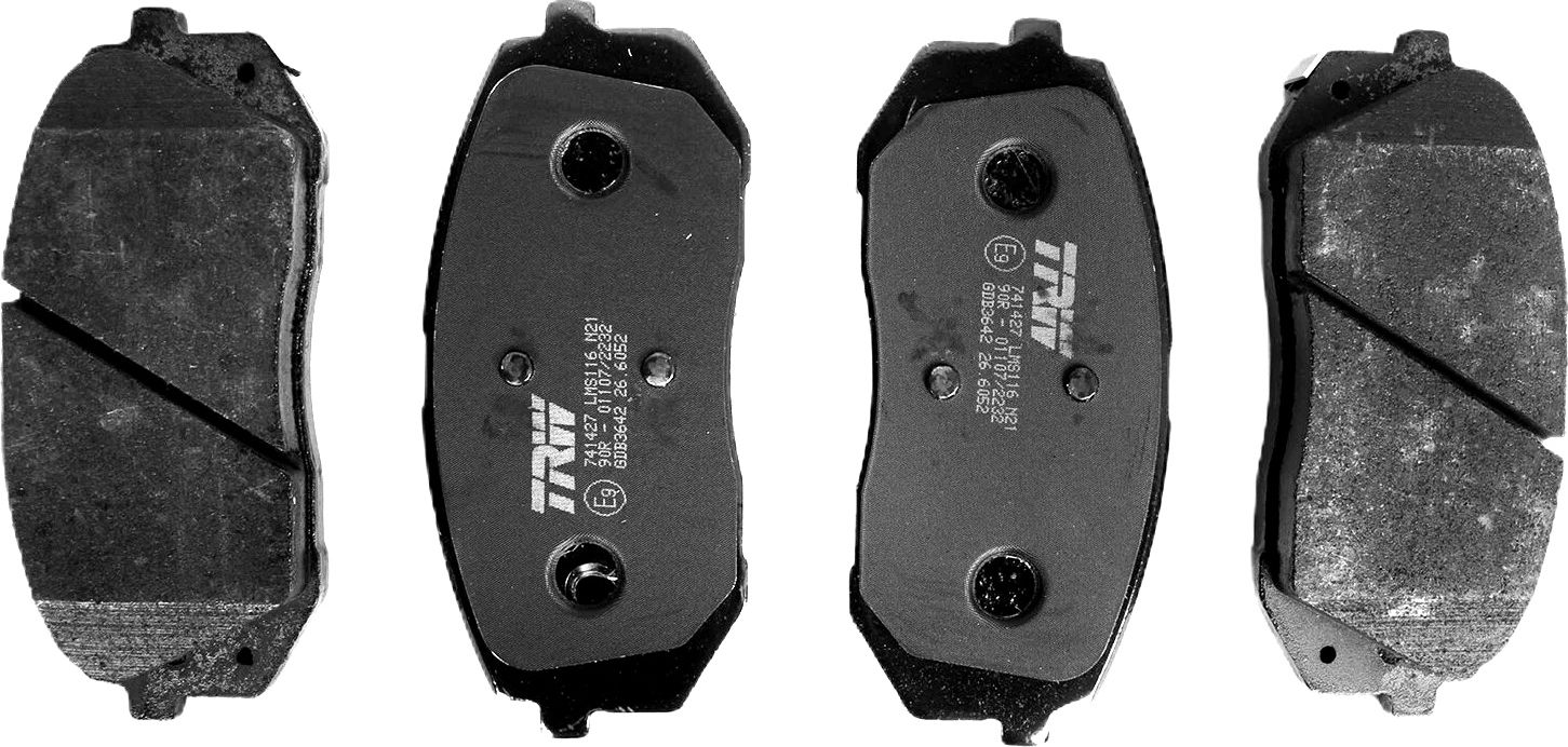 Тормозные колодки TRW. Артикул GDB3642