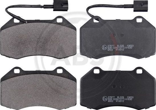 Тормозные колодки ABS. Артикул 37877
