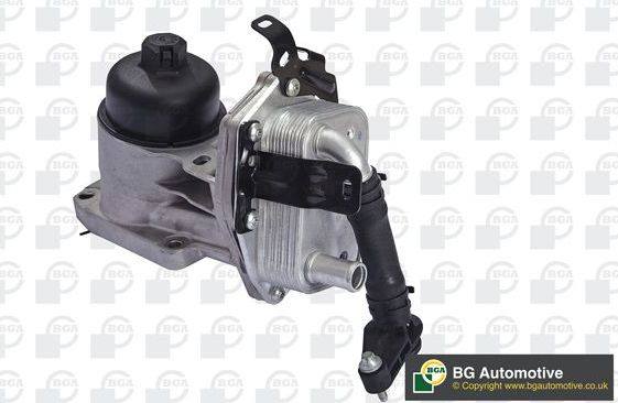 Радиатор масляный (маслоохладитель) для двигателя BGA (алюминий). Артикул CO1415