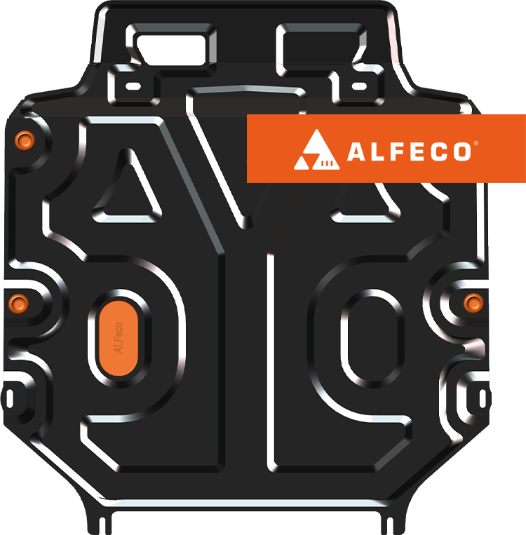 Защита Alfeco для картера и КПП Chevrolet Captiva 2013-2016. Артикул ALF.03.16 st