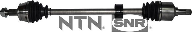 Полуось (привод в сборе, приводной вал) NTN / SNR. Артикул DK58.016