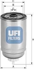 Топливный фильтр UFI. Артикул 24.397.00