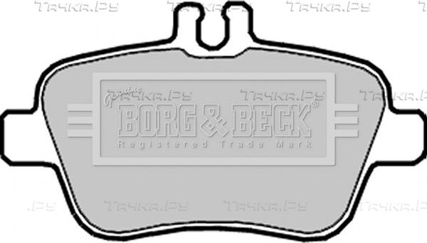 Тормозные колодки Borg & Beck. Артикул BBP2329