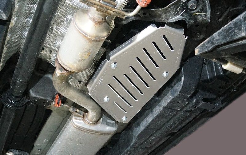 Защита алюминиевая ТСС (4 мм) для топливопровода GAC GS8 II 2023-2026. Артикул ZKTCC00668