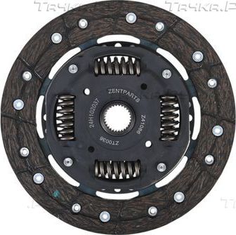 Диск сцепления Zentparts для SEAT Toledo II 2000-2002. Артикул Z41086