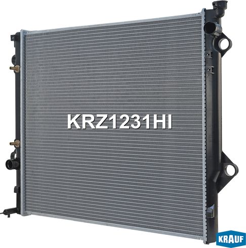 Радиатор системы охлаждения Krauf. Артикул KRZ1231HI