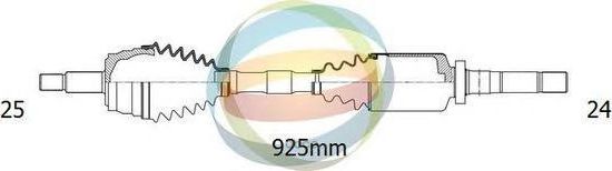 Вал приводной (ODM). Артикул 18162370
