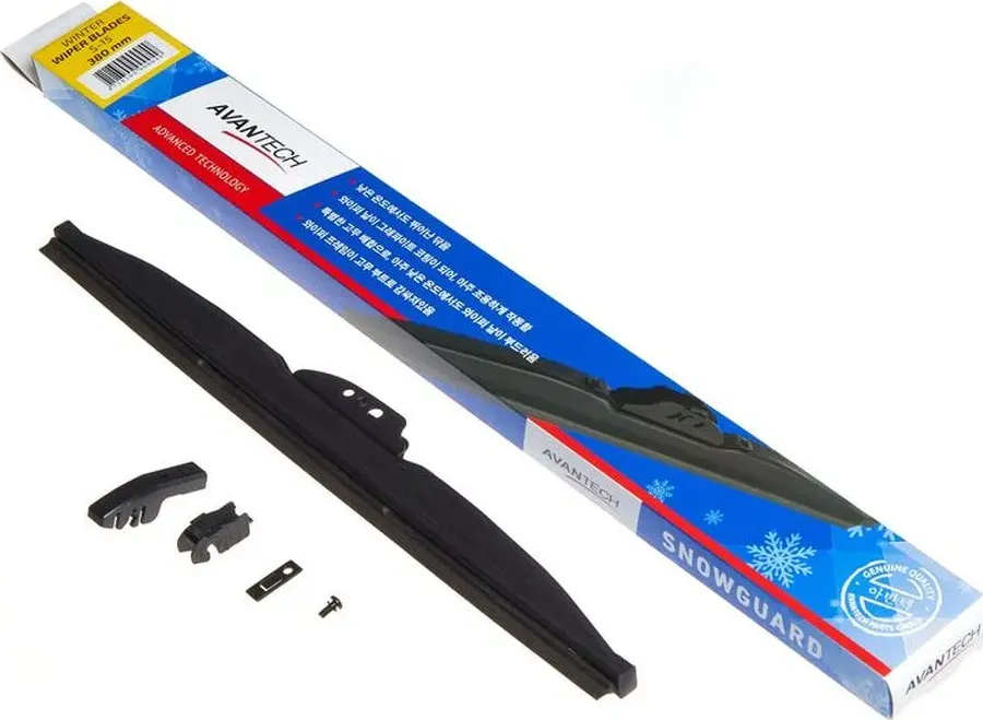 ЩЕТКА СТЕКЛООЧИСТИТЕЛЯ ЗИМН. SNOWGUARD 380ММ ( 15 ) (Avantech). Артикул S15