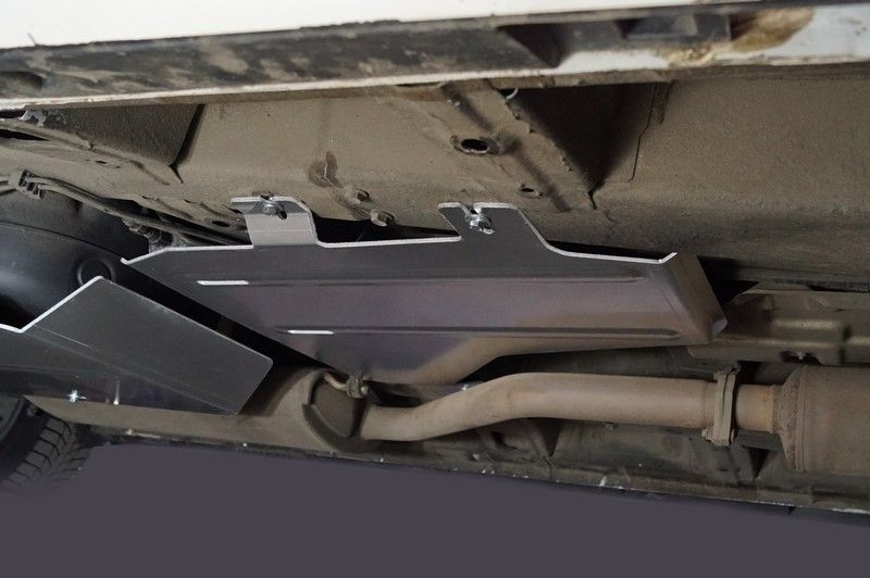 Защита алюминиевая ТСС (4 мм) для топливопровода GAC GN8 2021-2026. Артикул ZKTCC00576