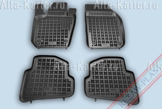 Коврики Rezaw Plast для салона Skoda Fabia III 2014-2026. Артикул 200211