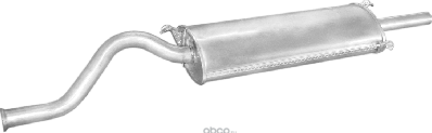 ГЛУШИТЕЛЬ ЗАДН ЧАСТЬ (Polmostrow) Polmostrow. Артикул 1105