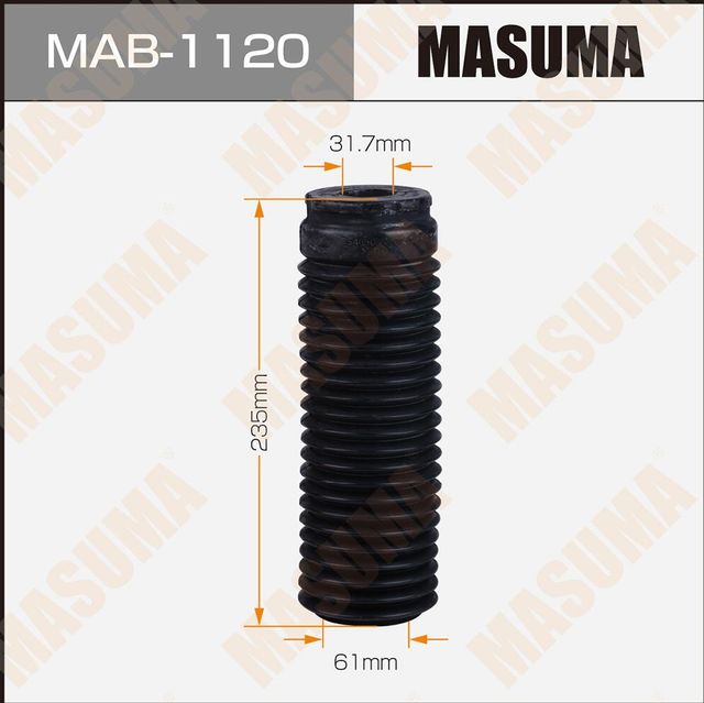Комплект отбойников и пыльников амортизаторов (стоек) Masuma. Артикул MAB-1120