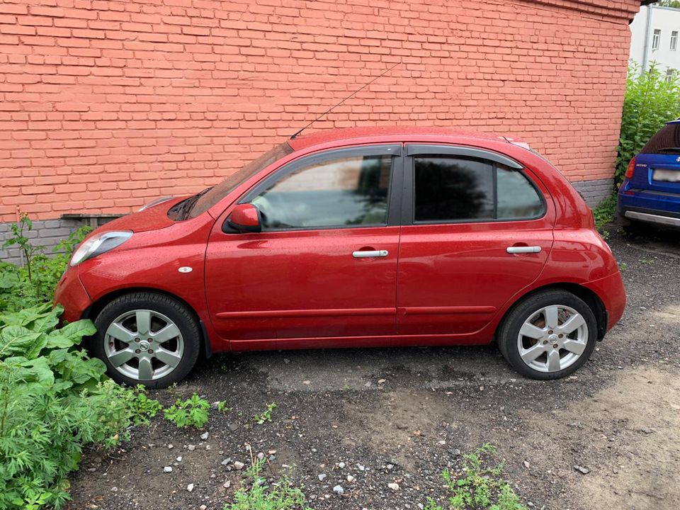 Дефлекторы Cobra Tuning для окон Nissan Micra К12 5-дв. 2003-2010. Артикул N10303