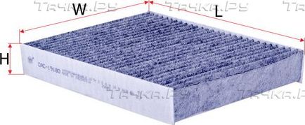 Салонный фильтр Sakura для Ford Fiesta V 2001-2008. Артикул CAC-19180