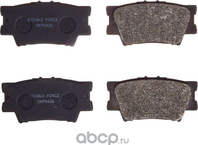 Колодки тормозные дисковые (Double Force) Double Force. Артикул DFP3426