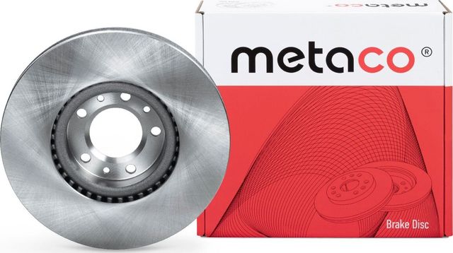 Диск тормозной передний вентилируемый (Metaco). Артикул 3050376