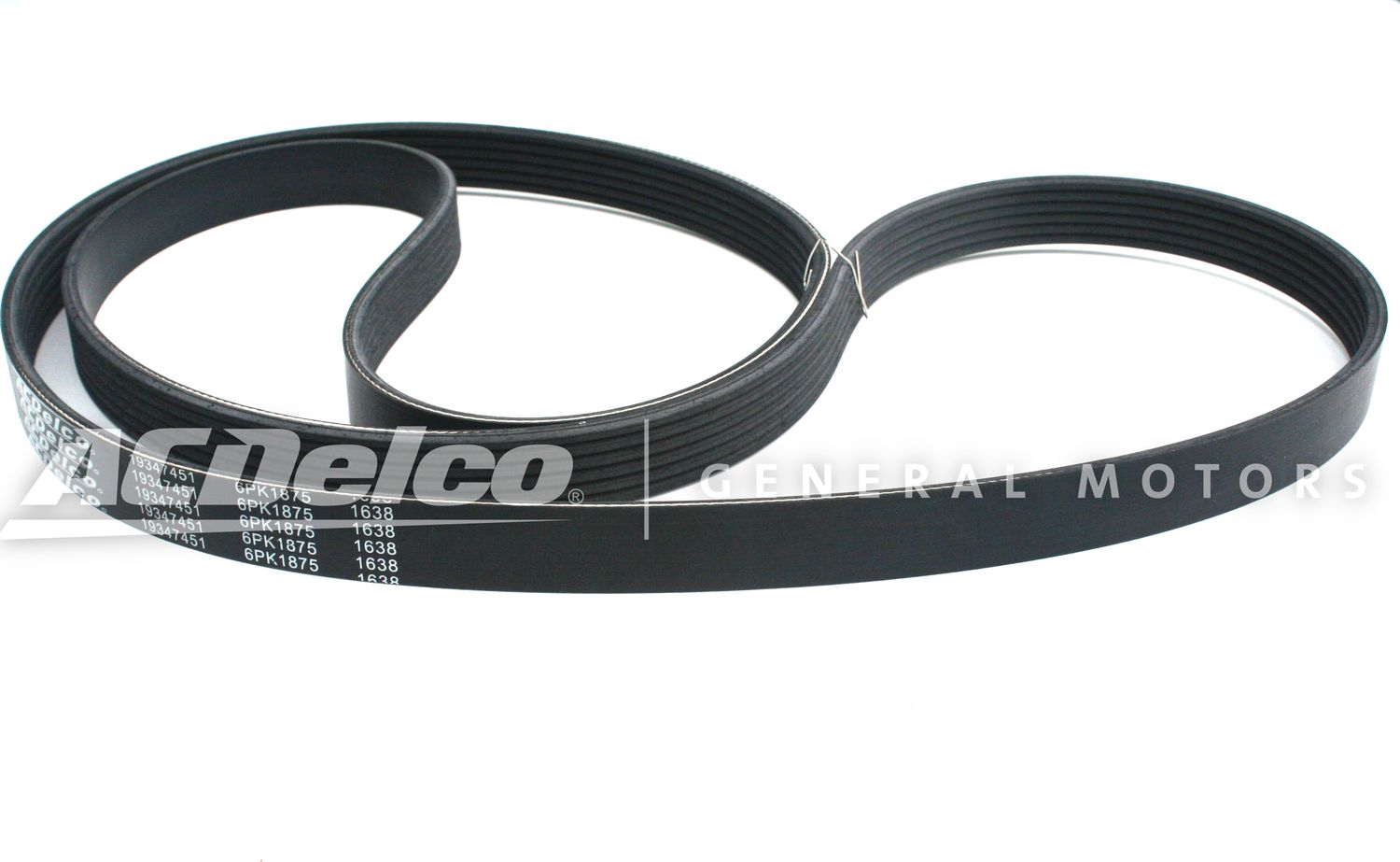 Приводной ремень поликлиновой ACDelco. Артикул 19347451