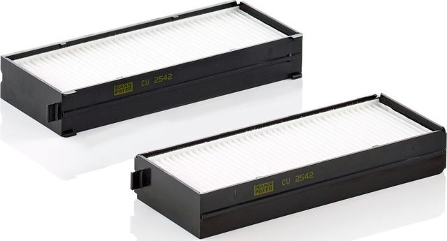 Салонный фильтр Mann-Filter. Артикул CU 2542-2