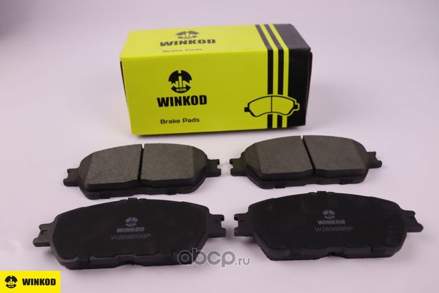 Колодки дисковые, передние (Winkod). Артикул W289800BP