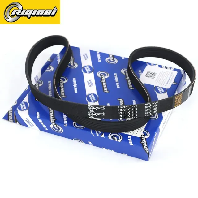 Ремень поликлиновой 6PK1200 для а/м Renault Logan I-II 07-, Duster 11-, Sandero (Riginal). Артикул RG6PK1200