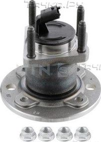 Ступичный подшипник (комплект) NTN / SNR задний для Opel Astra G 2004-2009. Артикул R153.50