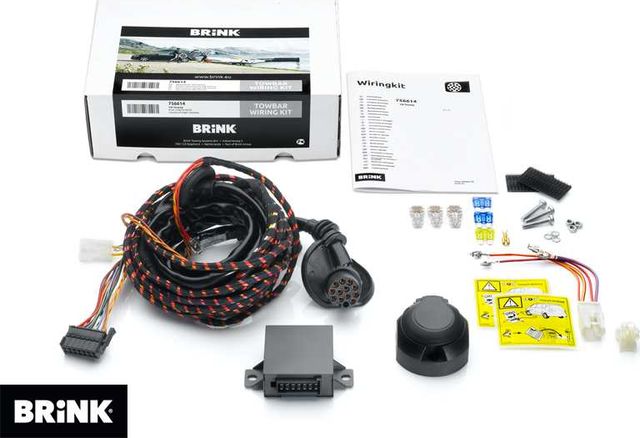 Штатная электрика фаркопа Brink (Thule) (полный комплект) 7-полюсная для BMW 3 G20, G21 2019-2026. Артикул 703543