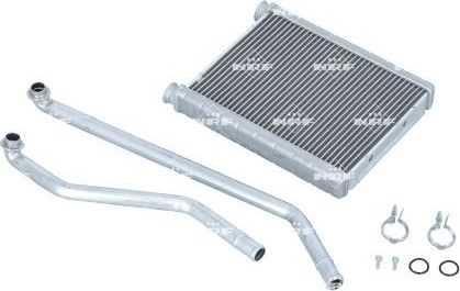 Радиатор отопителя (печки) NRF EASY FIT для Toyota Yaris II 2005-2012. Артикул 54440