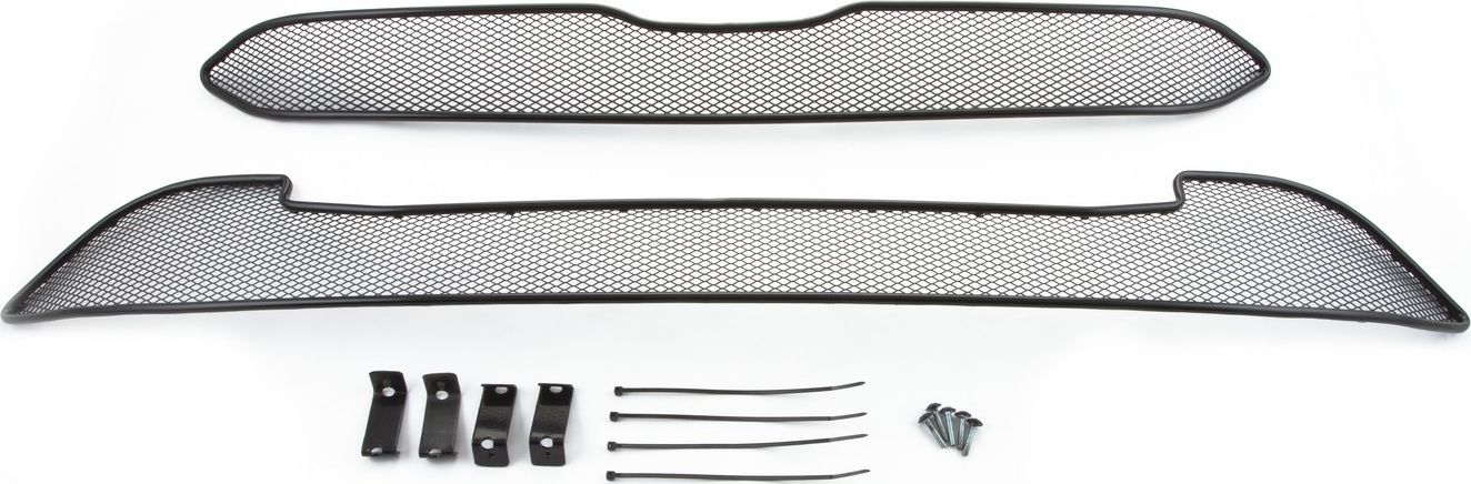 Сетка Arbori на решётку бампера, черная 10 мм для Honda CR-V 2,0 до рестайлинга 2015-2019. Артикул 01-230515-101