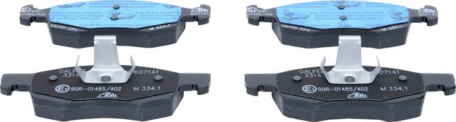 Тормозные колодки ATE передние для Fiat Doblo I 2001-2015. Артикул 13.0460-7141.2