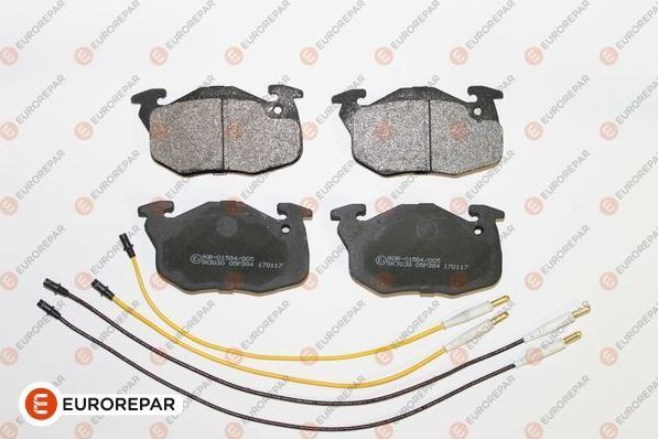 Тормозные колодки Eurorepar передние для Mega Club 1994-1999. Артикул 1617247680