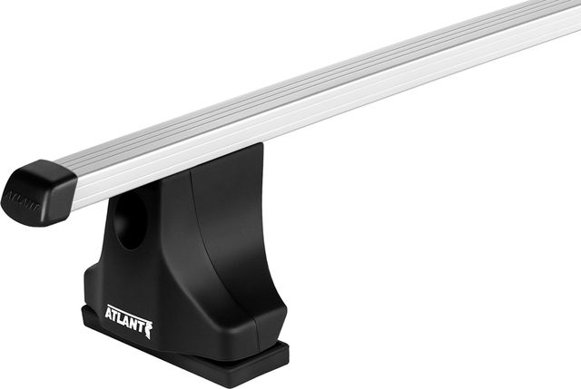 Багажник на крышу в сборе Атлант на штатные места для Nissan X-Trail T30, T31 (Без фонарей) 2002-2014 (Прямоугольные дуги). Артикул 8133