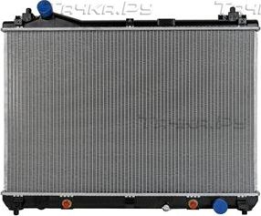 Радиатор охлаждения двигателя Zentparts. Артикул Z20528