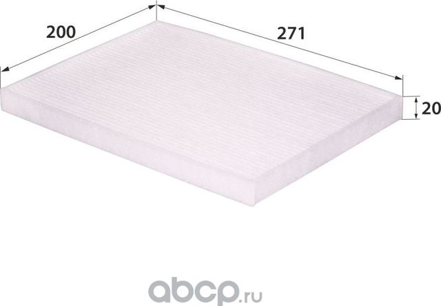 Фильтр салона (RB-Exide). Артикул AC092