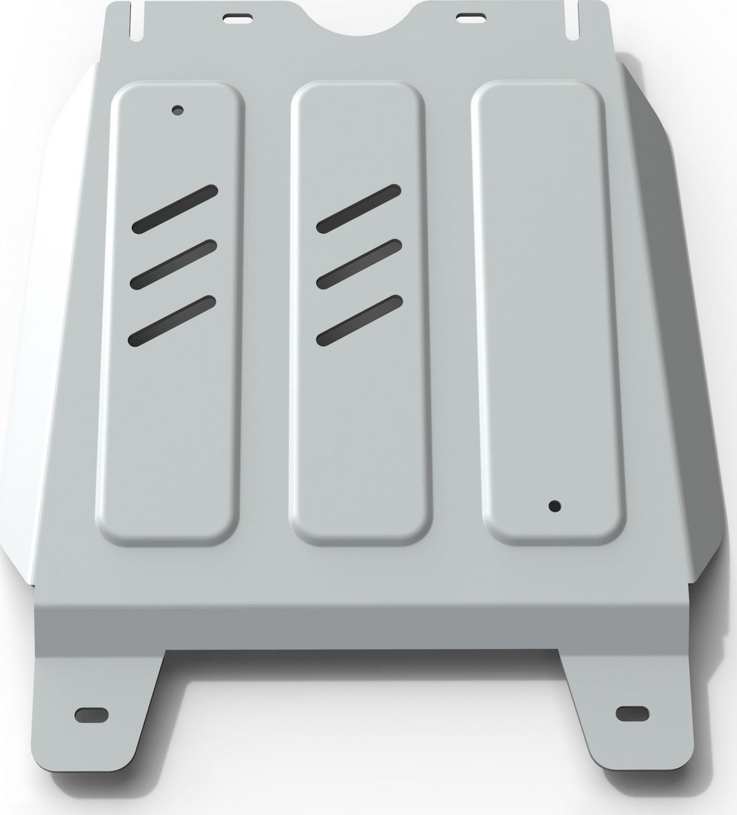 Защита алюминиевая Rival для КПП Toyota Fortuner II 4WD 2015-2026. Артикул 2333.5711.1.6