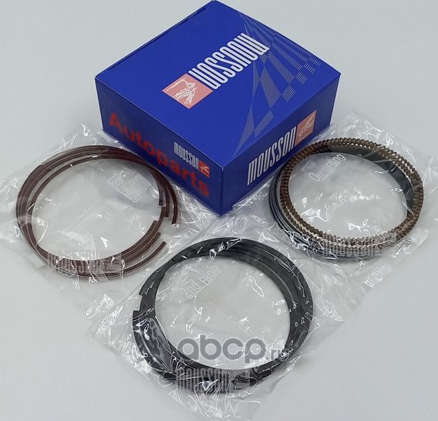 Кольца комплект Nissan 1,8-2,0L MR18 20DE (84*1,2*1,2*2,0) на 1 цилиндр (Mousson). Артикул SRSMR18DESTD