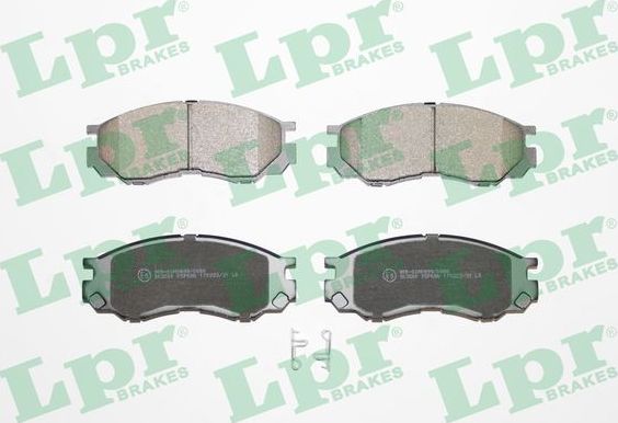 Тормозные колодки LPR. Артикул 05P686