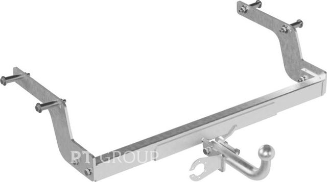 Фаркоп PT Group оцинкованный для Renault Logan II седан 2014-2022. Американский квадрат. Артикул RLO-14-991528.00
