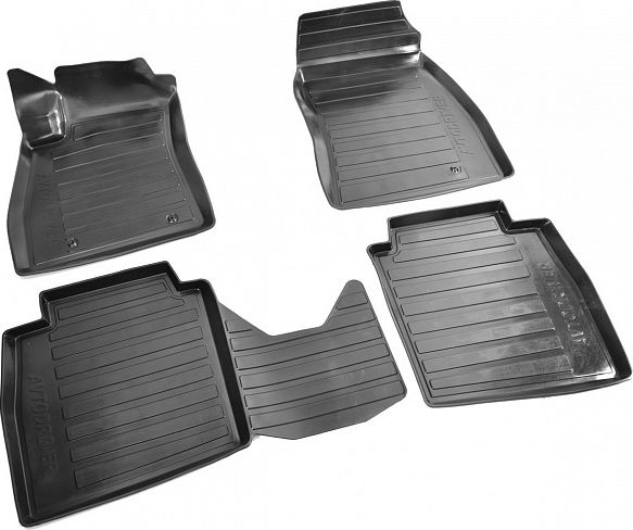 Коврики резиновые Avtodriver для салона Nissan Tiida C13 2015-2026. Артикул ADRAVG182