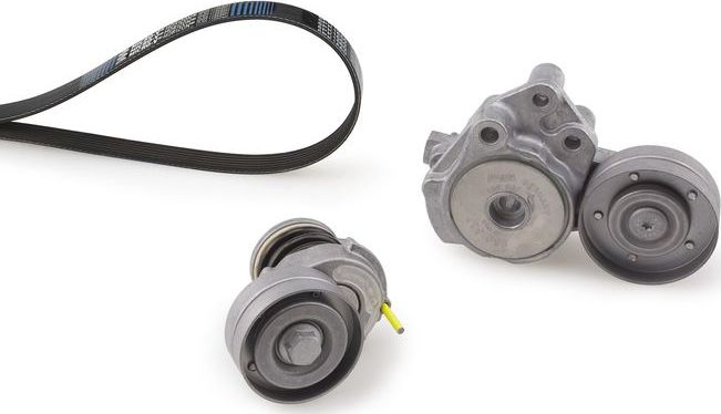 Приводной ремень поликлиновой с роликами (комплект) Gates Micro-V®. Артикул K096PK1700