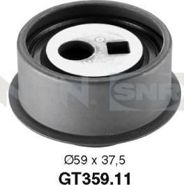 Натяжной ролик (натяжитель) ремня ГРМ NTN / SNR. Артикул GT359.11